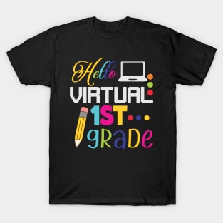 hello virtual 1st grade T-Shirt